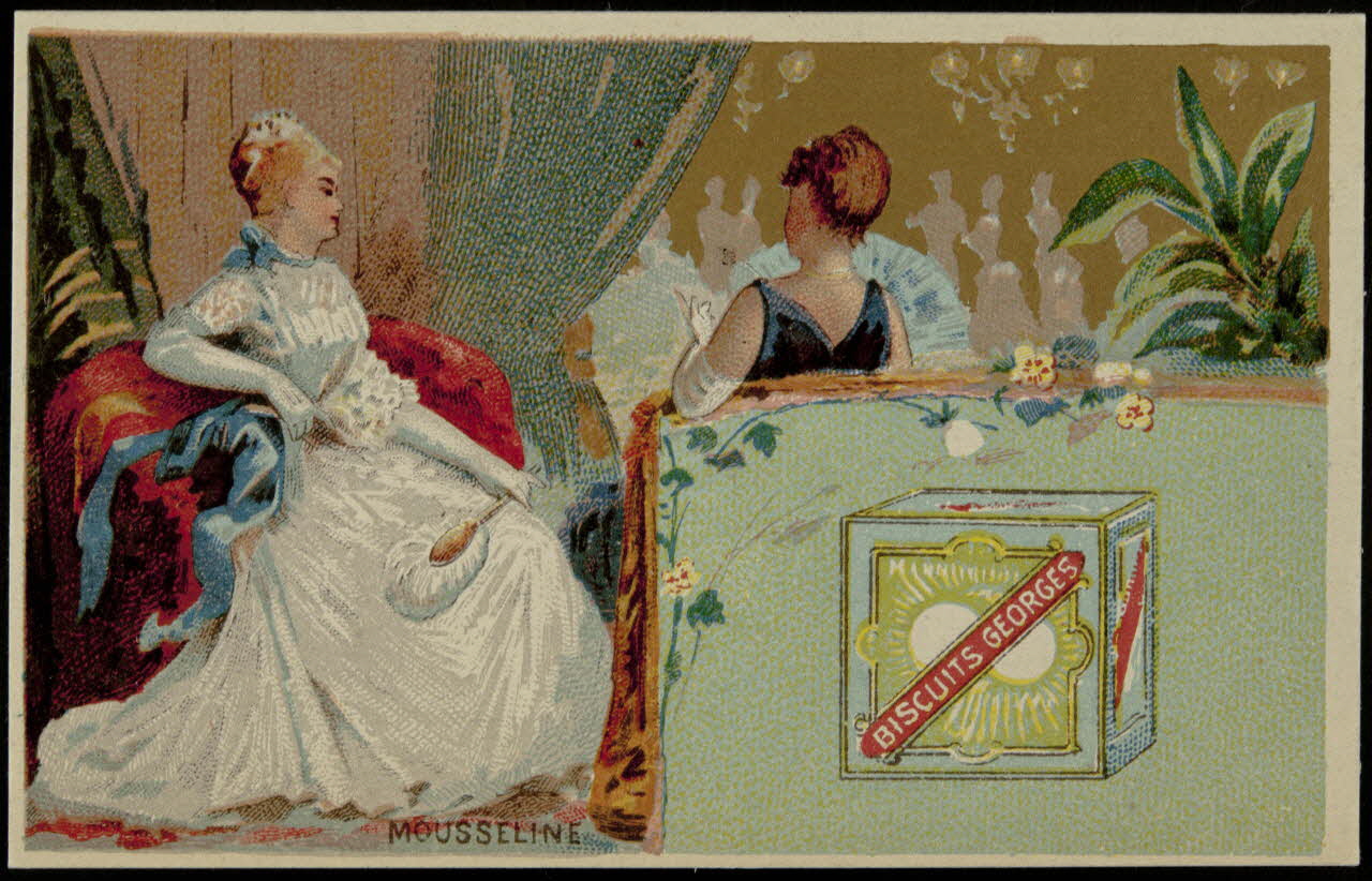 carte réclame chromo Paris 1889 1996.40.760.3 Photo