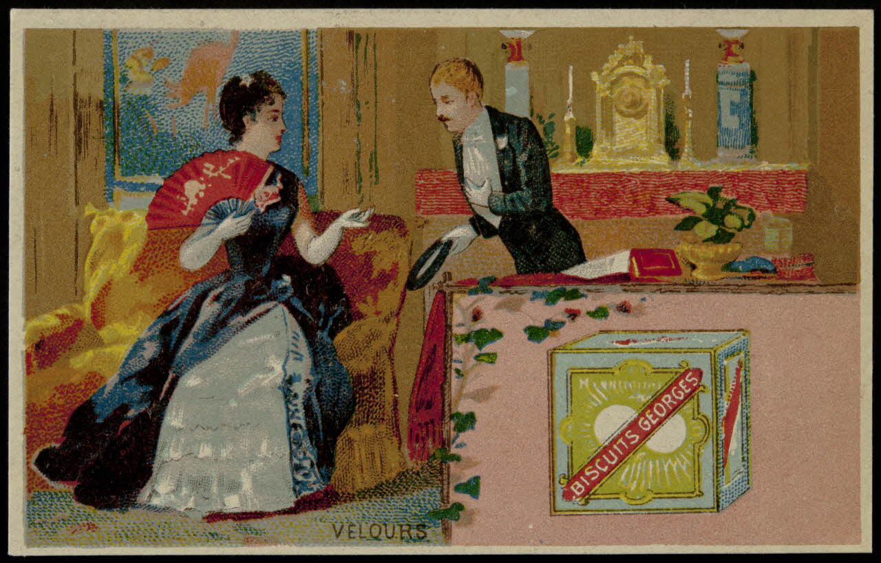 carte réclame chromo Paris 1889 1996.40.760.6 Photo