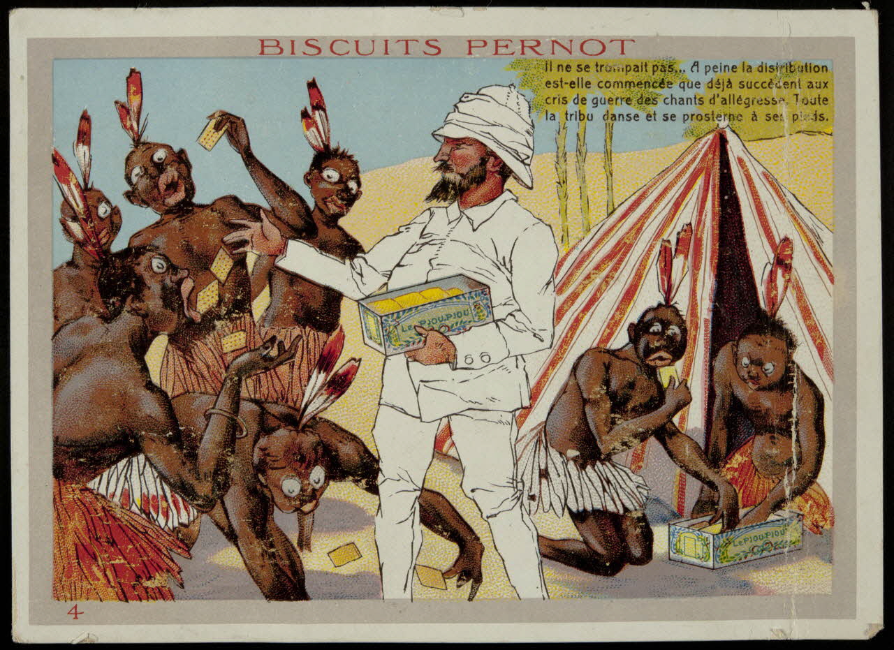 carte réclame chromo Paris 1870 1996.40.762.4 Photo