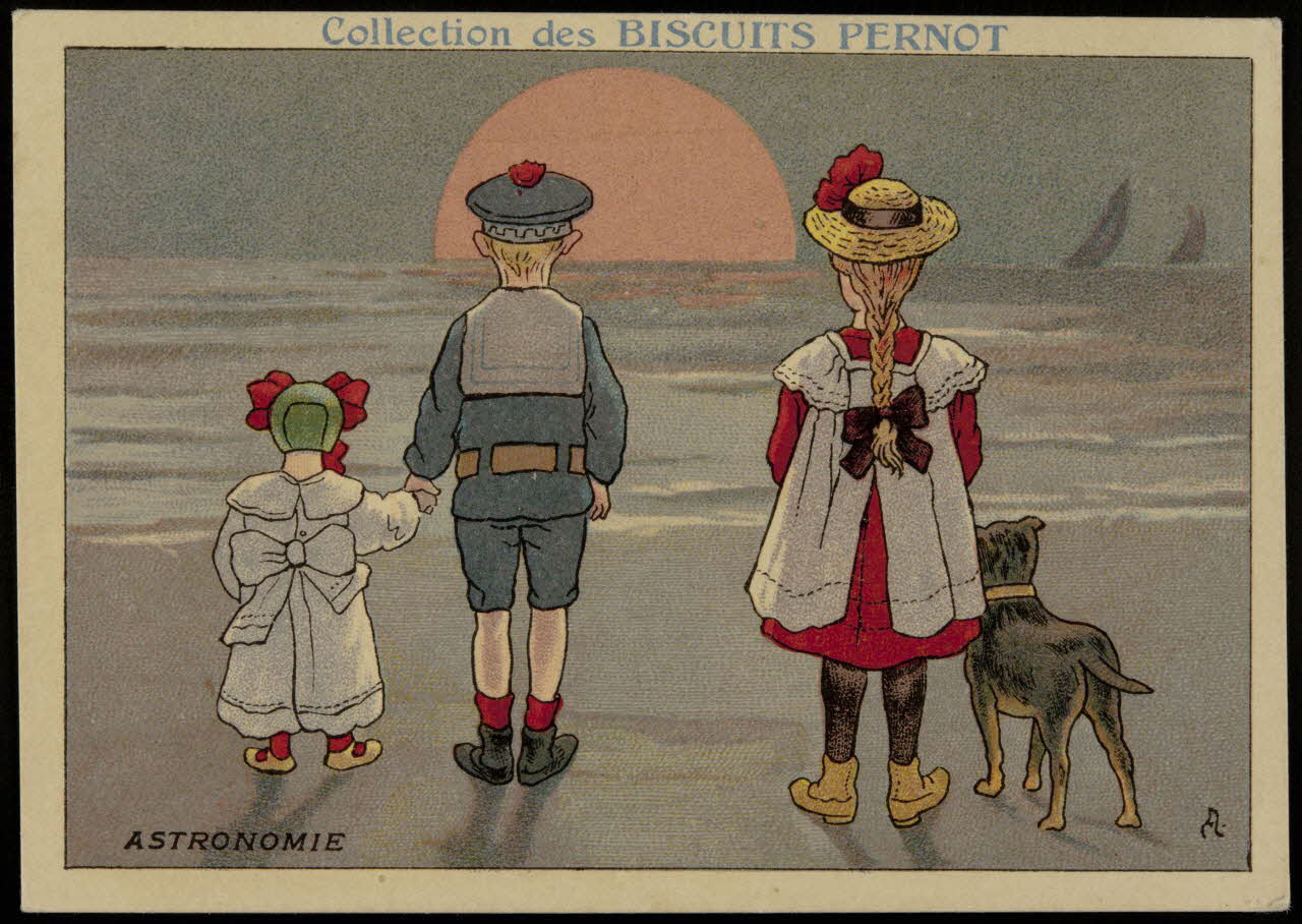 Michel carte réclame chromo Paris 1900 1996.40.764.1 Photo