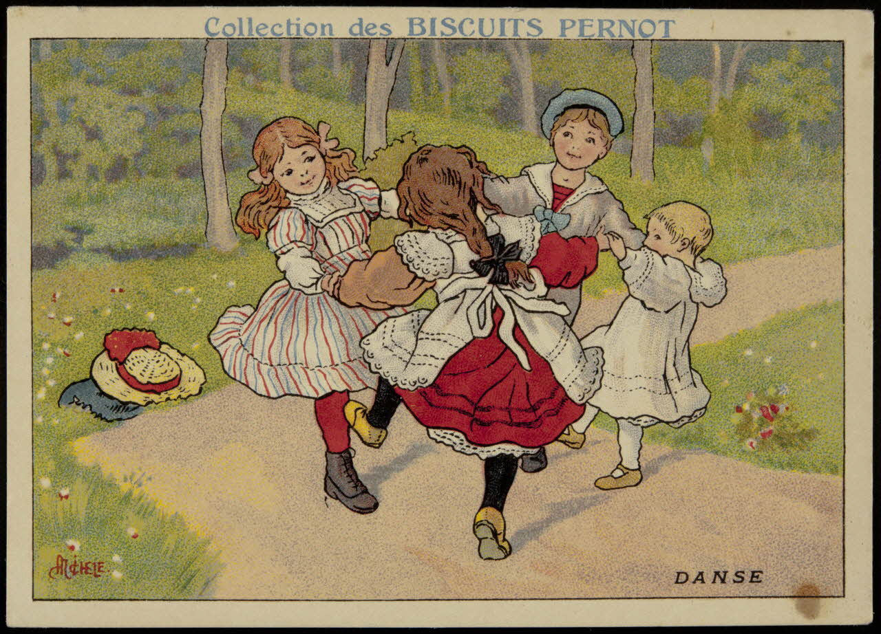 Michel carte réclame chromo Paris 1900 1996.40.764.2 Photo