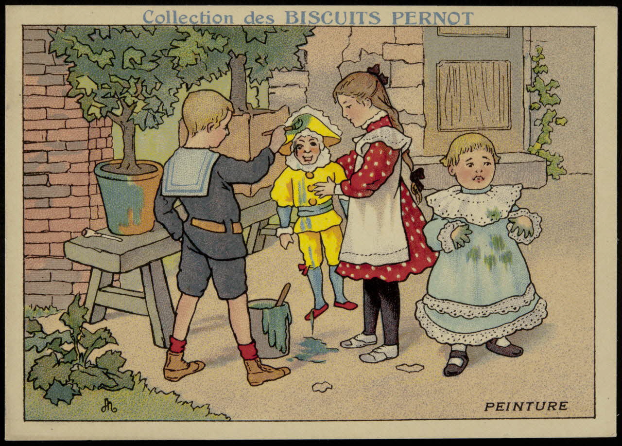 Michel carte réclame chromo Paris 1900 1996.40.764.4 Photo