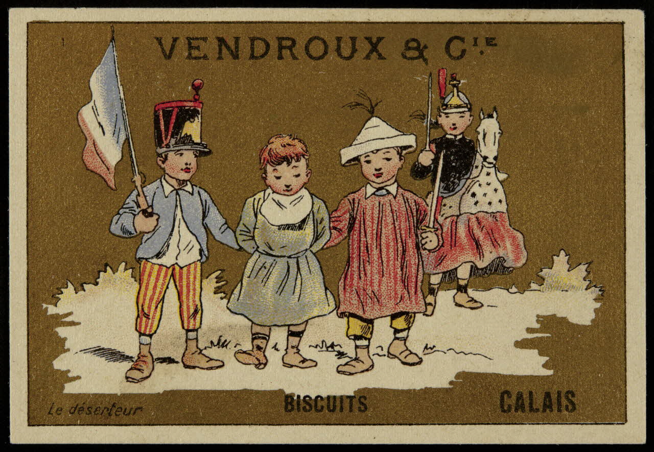 carte réclame chromo Paris 1880 1996.40.765.5 Photo