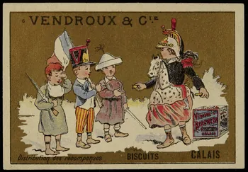carte réclame chromo Paris 1880 1996.40.765.6  Photo