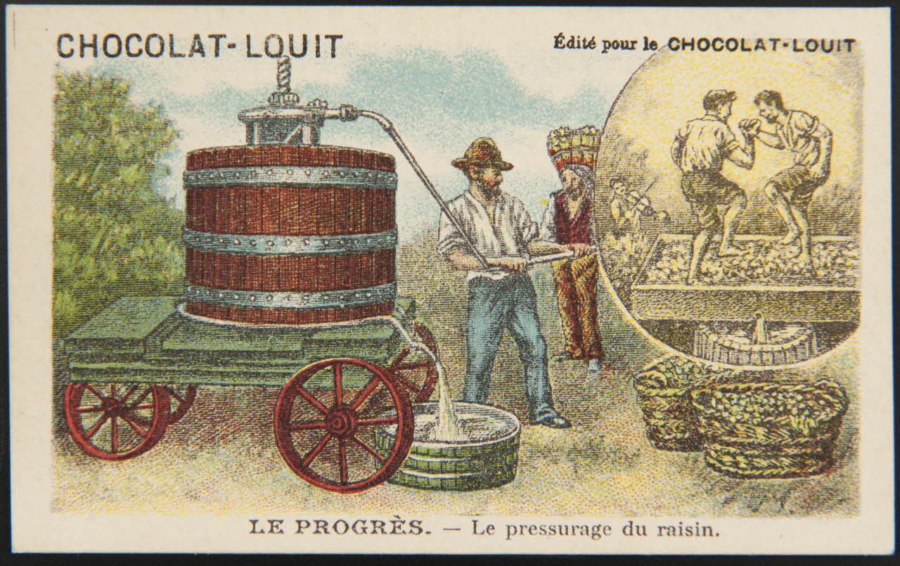 carte réclame chromo Paris 1880 1996.40.766.10 Photo