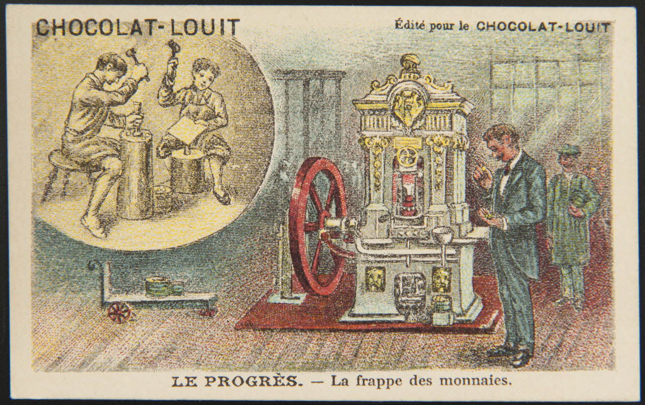 carte réclame chromo Paris 1880 1996.40.766.4 Photo