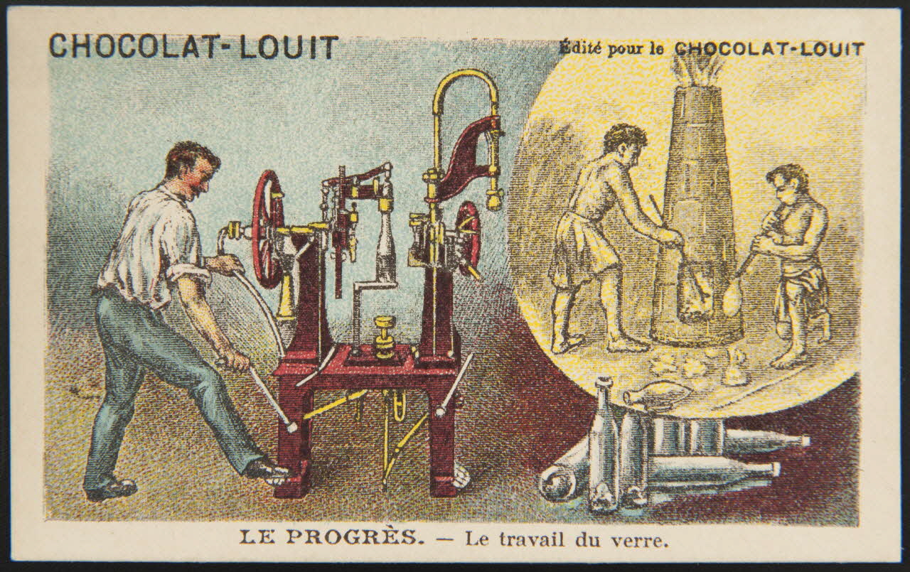 carte réclame chromo Paris 1880 1996.40.766.9 Photo