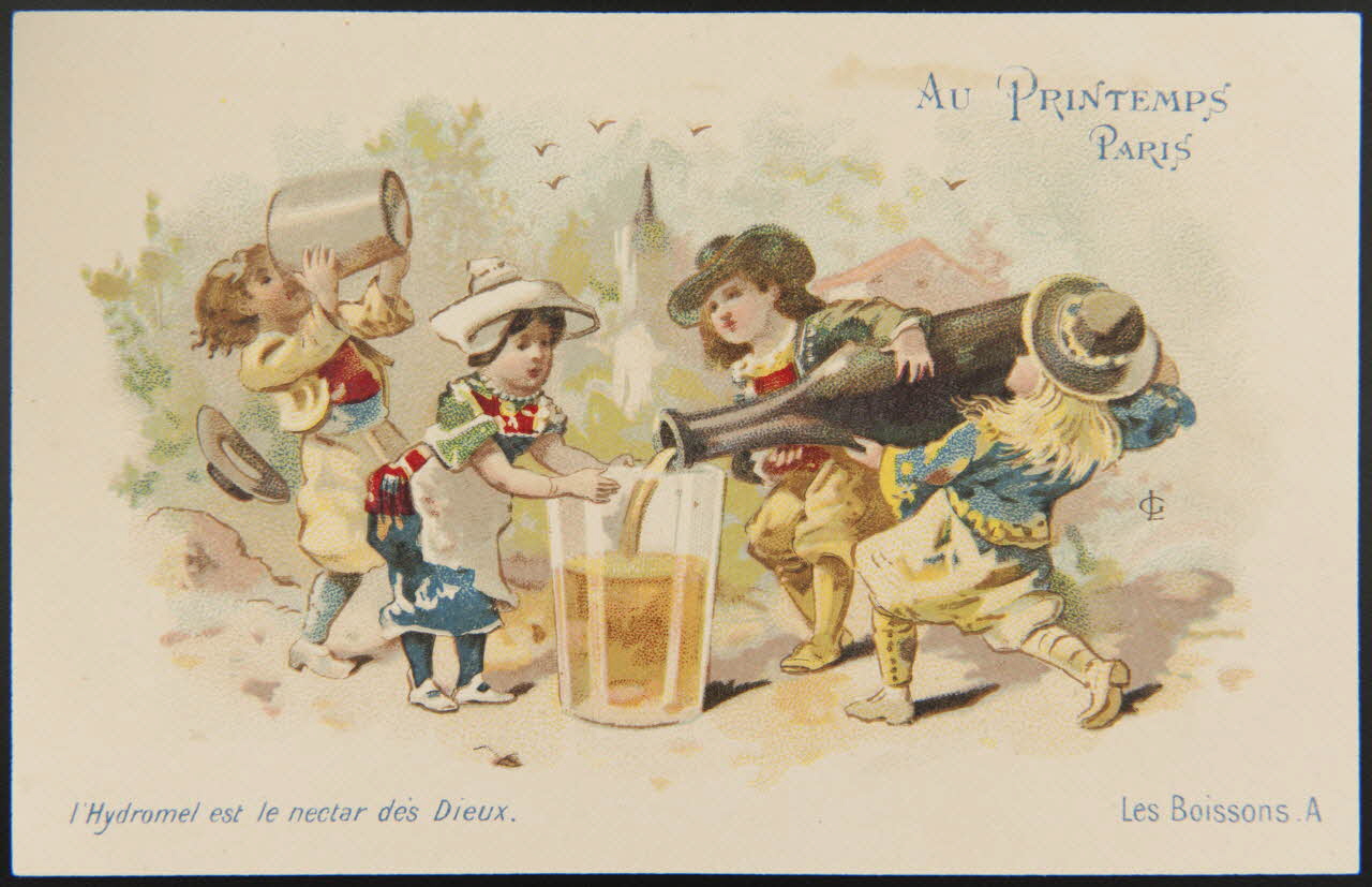 carte réclame chromo Paris 1914 1996.40.770.6 Photo