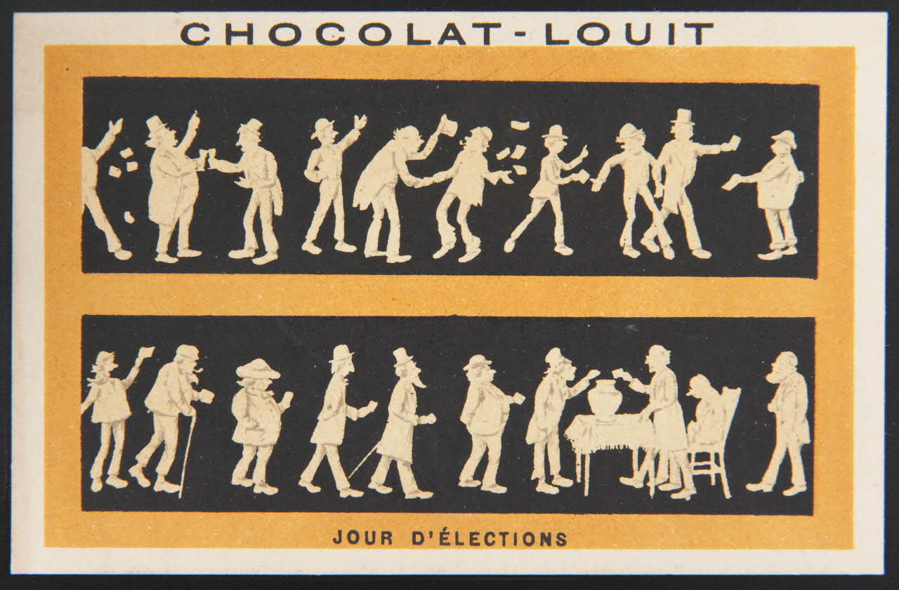 carte réclame chromo Paris 1900 1996.40.771.14 Photo