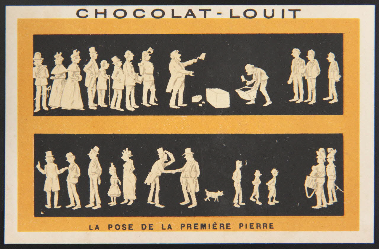 carte réclame chromo Paris 1900 1996.40.771.22 Photo