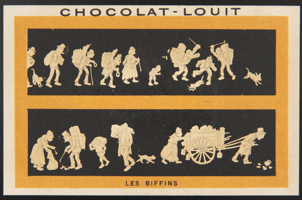 carte réclame chromo Paris 1900 1996.40.771.37 Photo