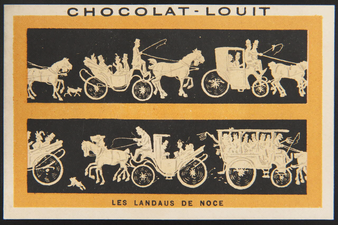 carte réclame chromo Paris 1900 1996.40.771.40 Photo