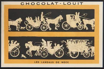 carte réclame chromo Paris 1900 1996.40.771.40  Photo