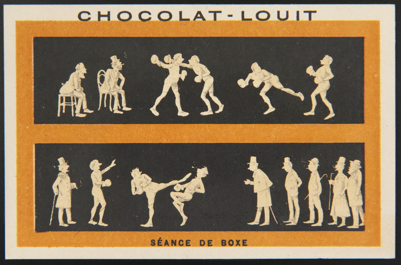 carte réclame chromo Paris 1900 1996.40.771.55 Photo