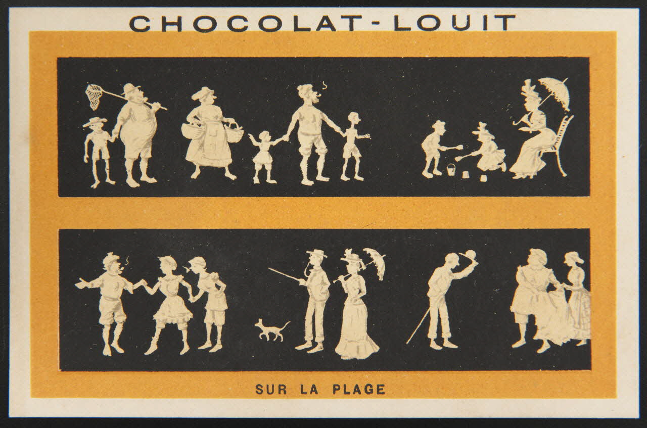 carte réclame chromo Paris 1900 1996.40.771.56 Photo