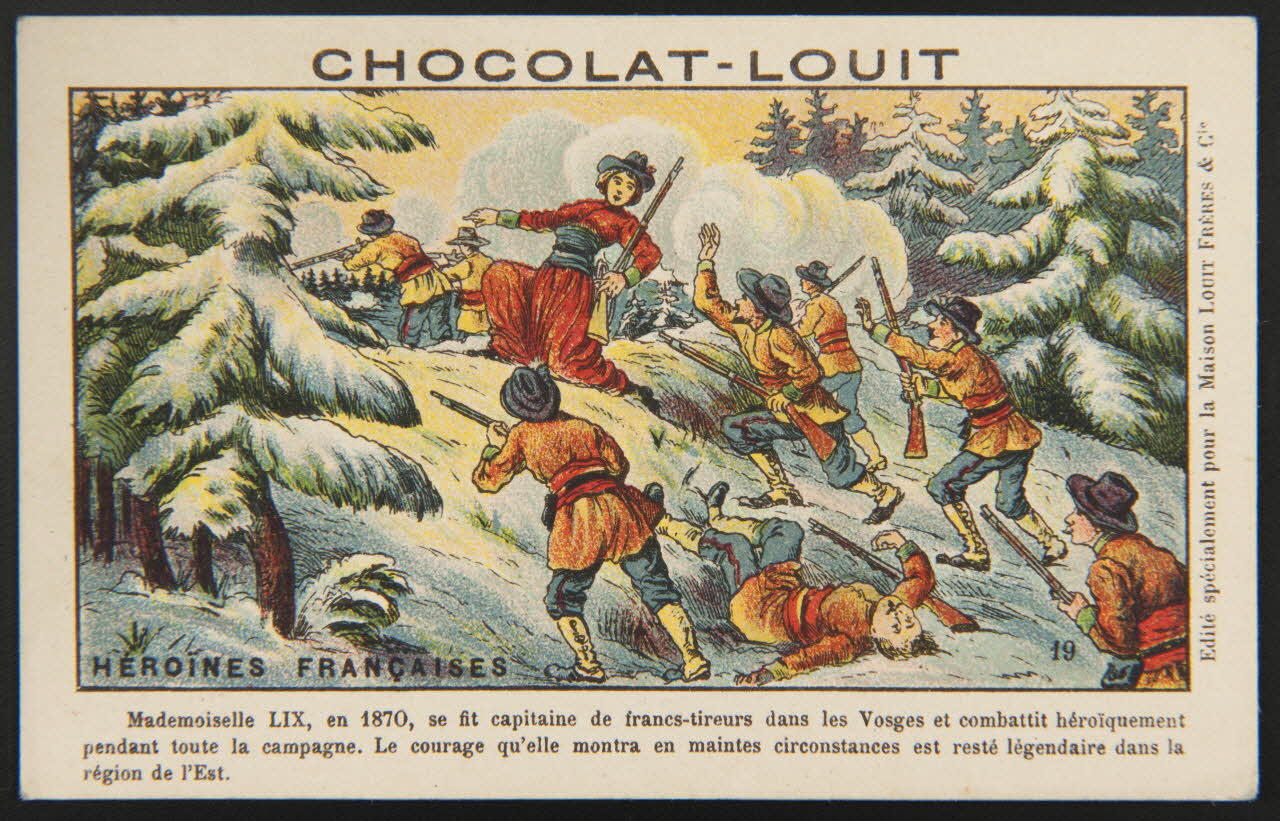 carte réclame chromo Paris 1875 1996.40.777.13 Photo