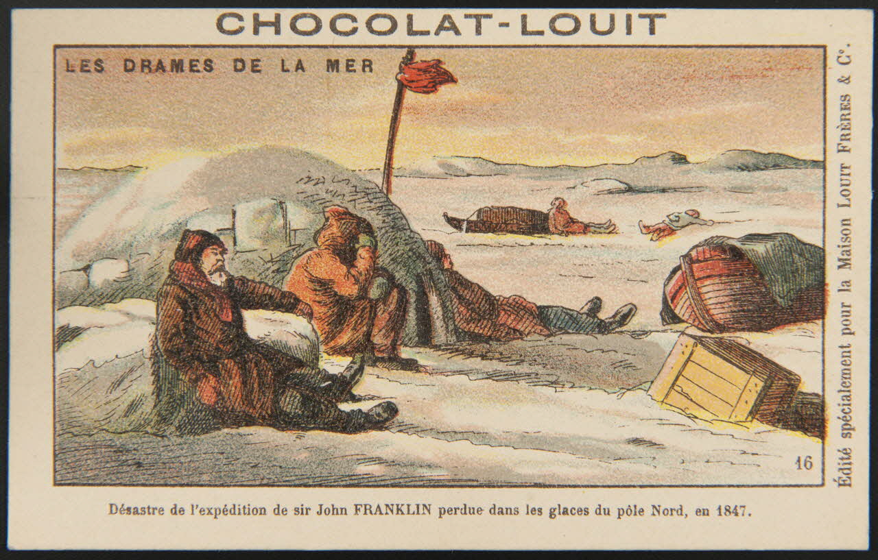 carte réclame chromo Paris 1900 1996.40.778.2 Photo