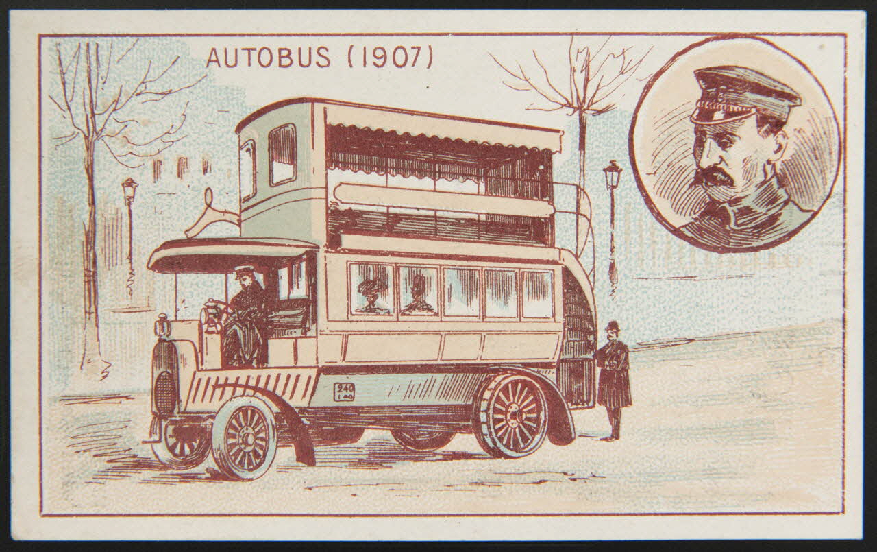 carte réclame chromo Paris 1910 1996.40.780.12 Photo