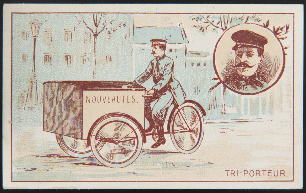 carte réclame chromo Paris 1910 1996.40.780.17 Photo
