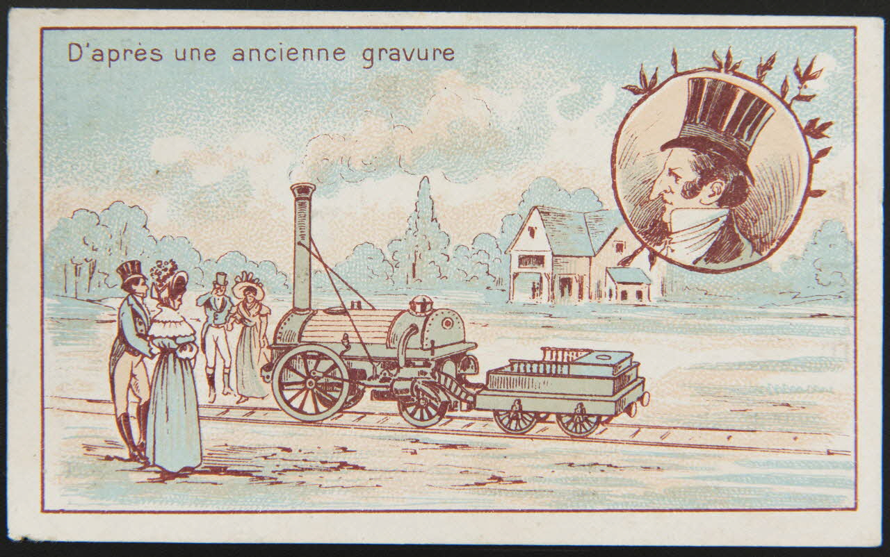 carte réclame chromo Paris 1910 1996.40.780.2 Photo