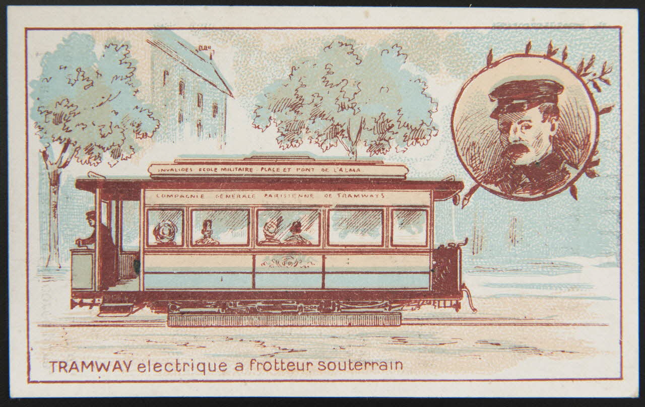 carte réclame chromo Paris 1910 1996.40.780.23 Photo