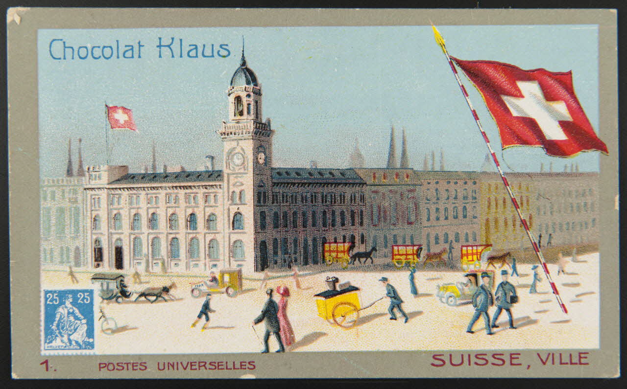 carte réclame chromo Paris 1900 1996.40.781.1 Photo