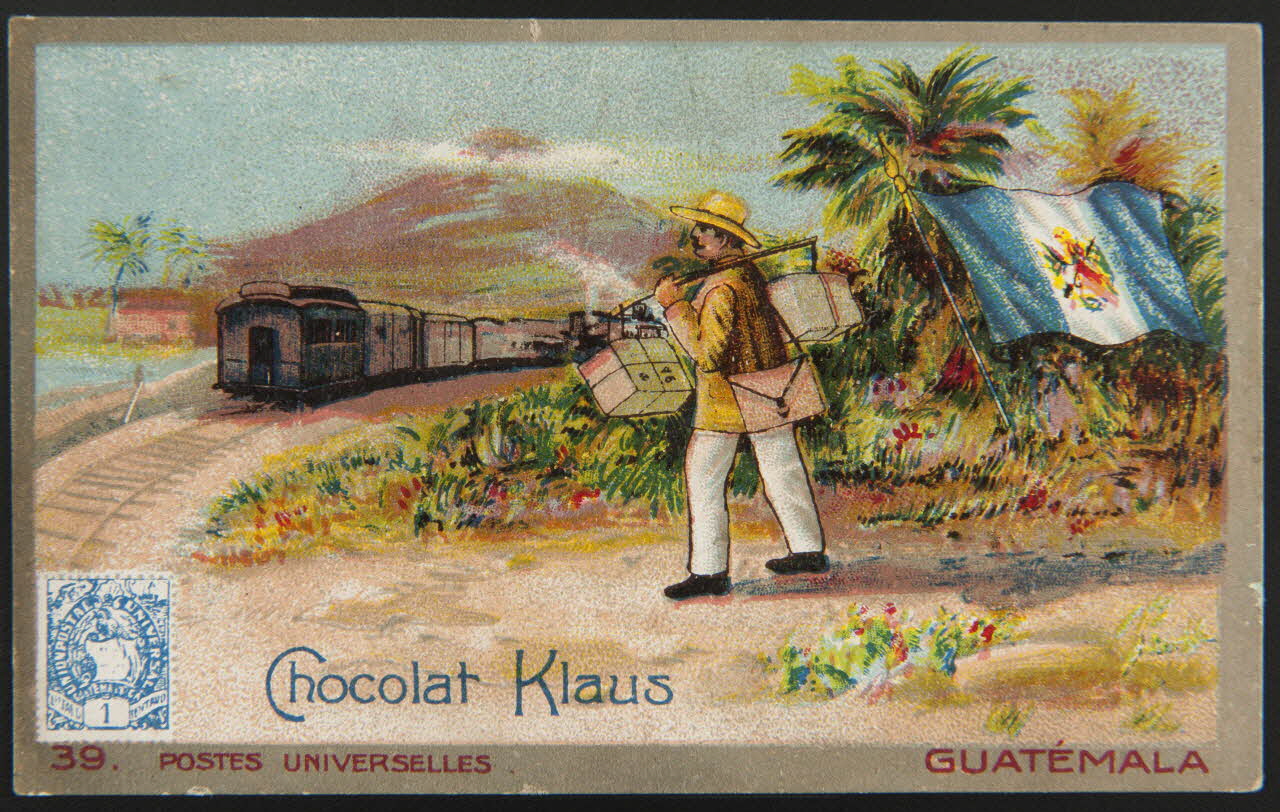 carte réclame chromo Paris 1900 1996.40.781.10 Photo