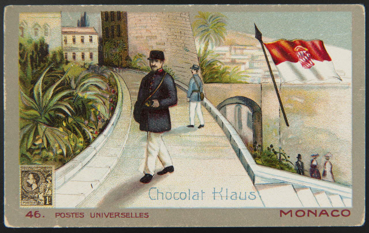 carte réclame chromo Paris 1900 1996.40.781.12 Photo