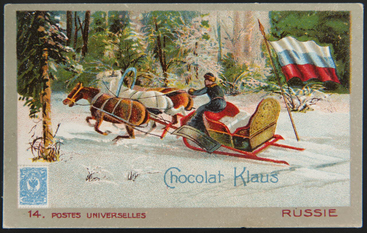 carte réclame chromo Paris 1900 1996.40.781.2 Photo