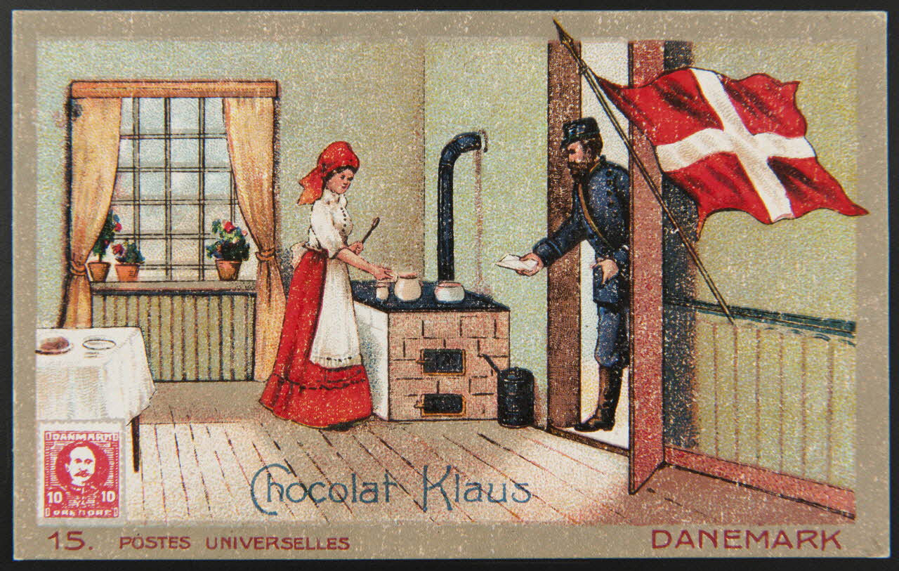 carte réclame chromo Paris 1900 1996.40.781.3 Photo