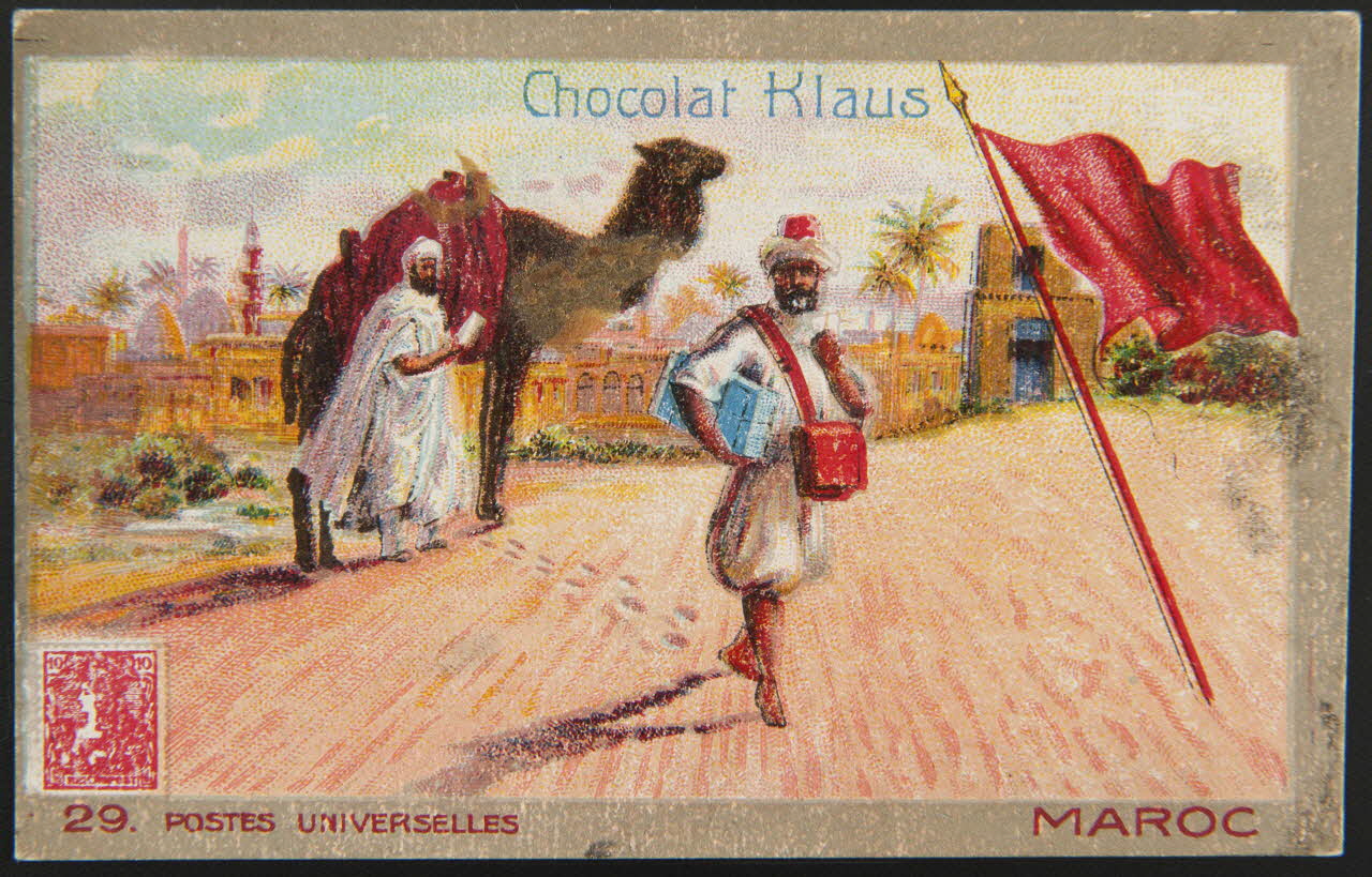 carte réclame chromo Paris 1900 1996.40.781.6 Photo