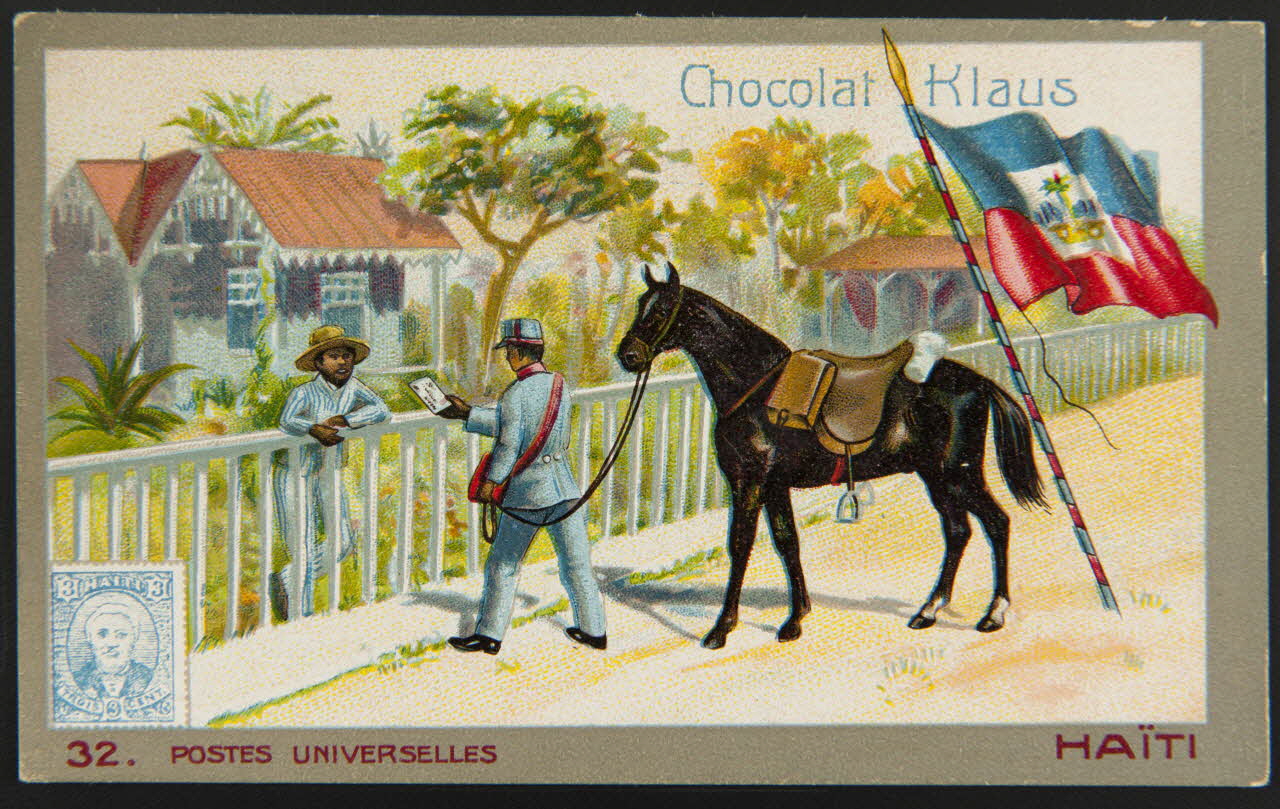 carte réclame chromo Paris 1900 1996.40.781.7 Photo