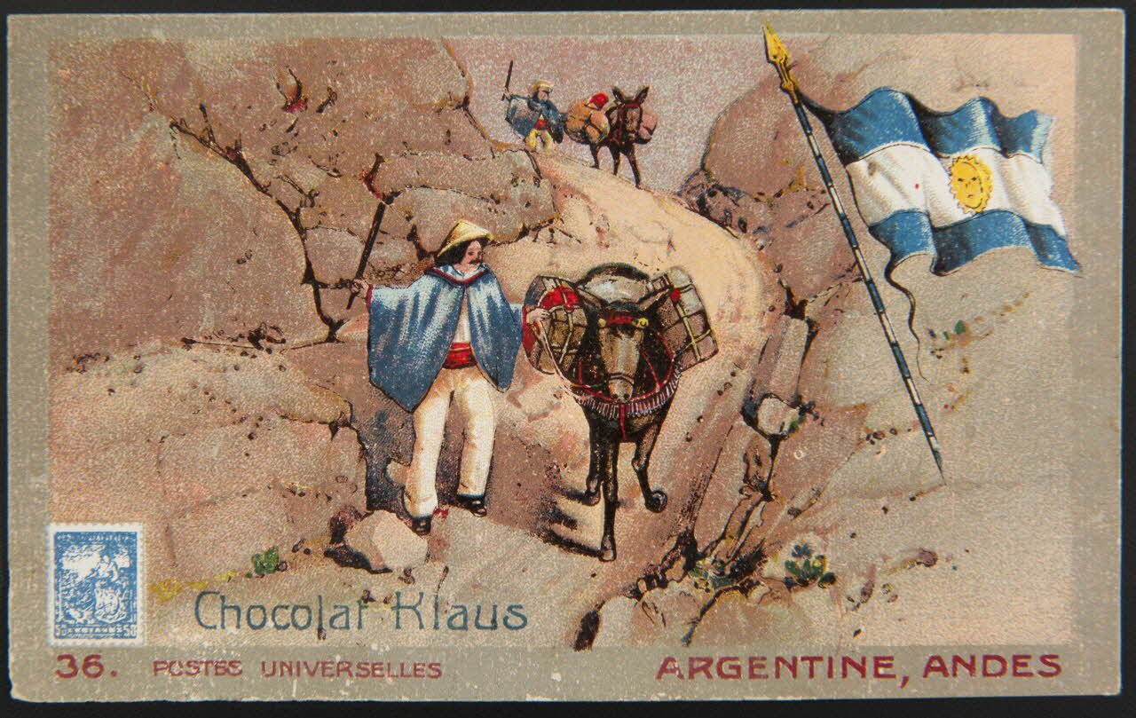 carte réclame chromo Paris 1900 1996.40.781.8 Photo