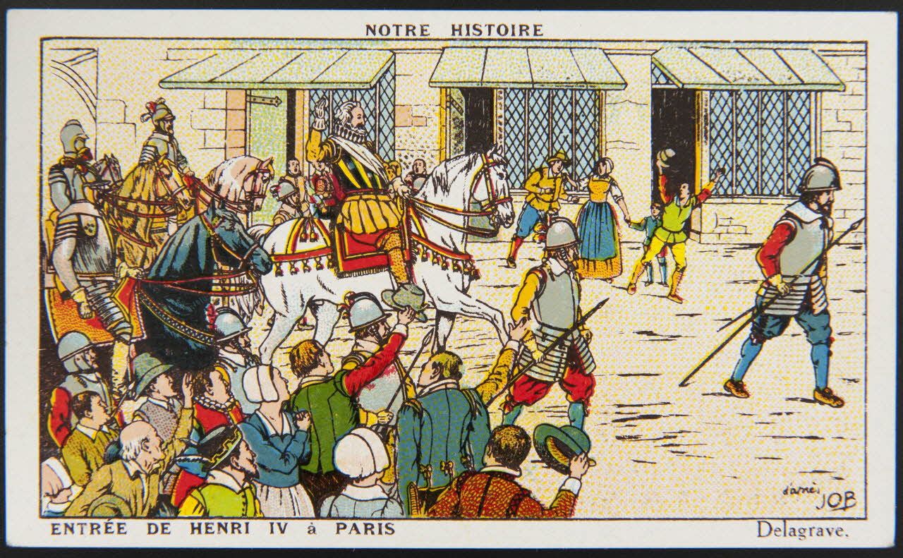 carte réclame chromo Paris 1918 1996.40.782.2 Photo
