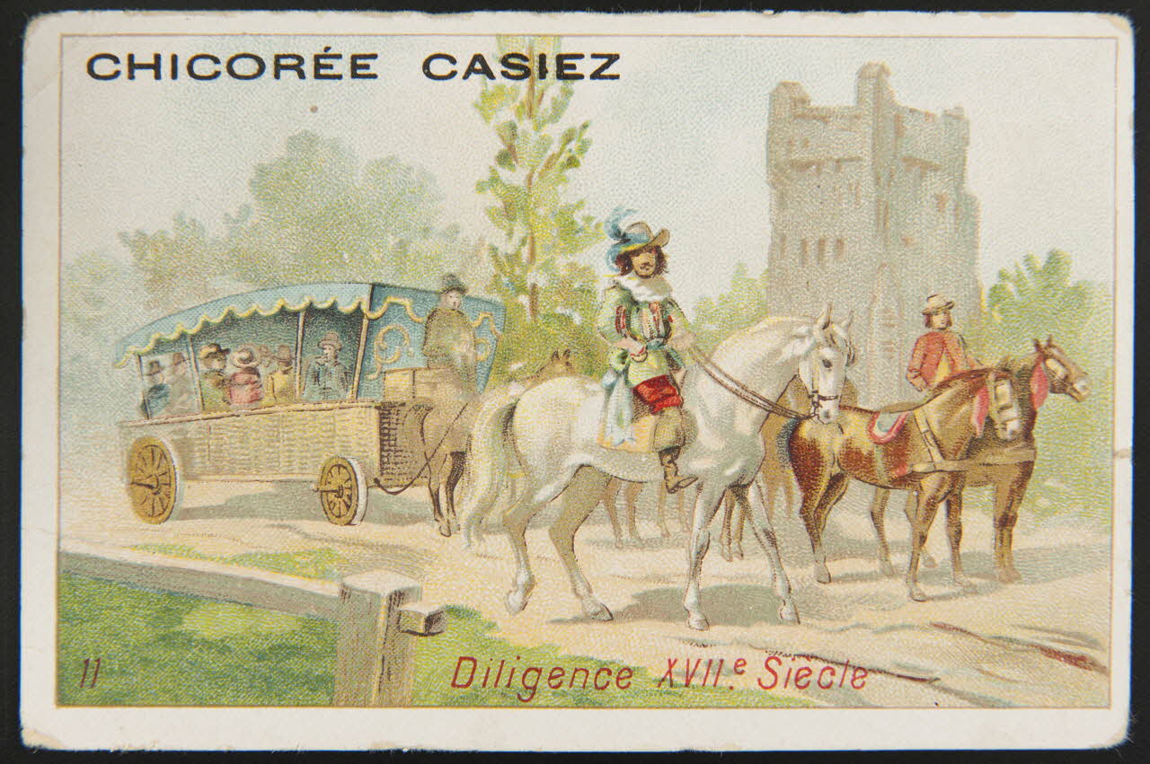 carte réclame chromo Paris 1870 1996.40.783.10 Photo