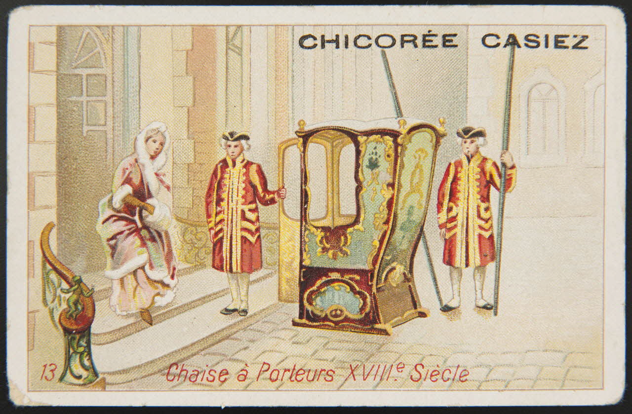 carte réclame chromo Paris 1870 1996.40.783.11 Photo