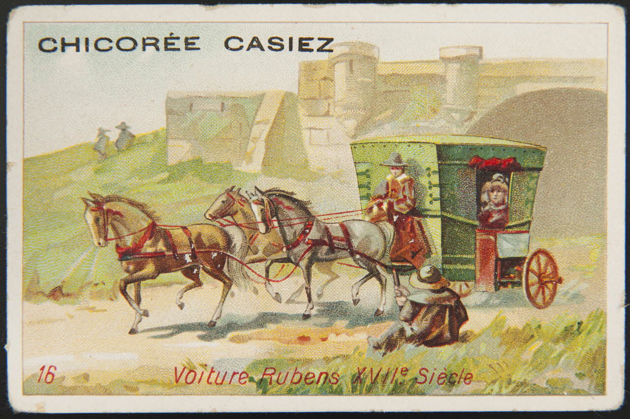 carte réclame chromo Paris 1870 1996.40.783.14 Photo