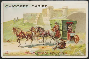 carte réclame chromo Paris 1870 1996.40.783.14  Photo