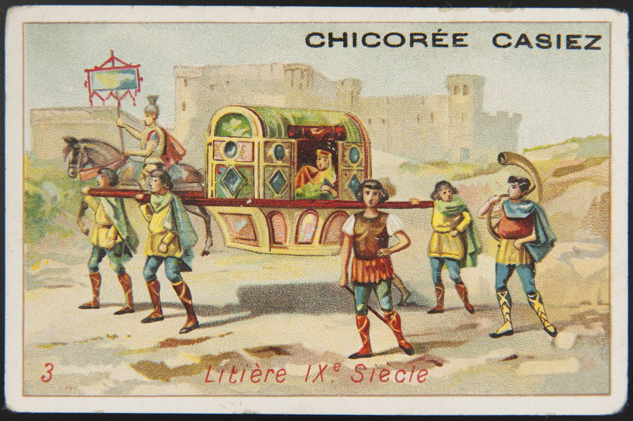 carte réclame chromo Paris 1870 1996.40.783.2 Photo