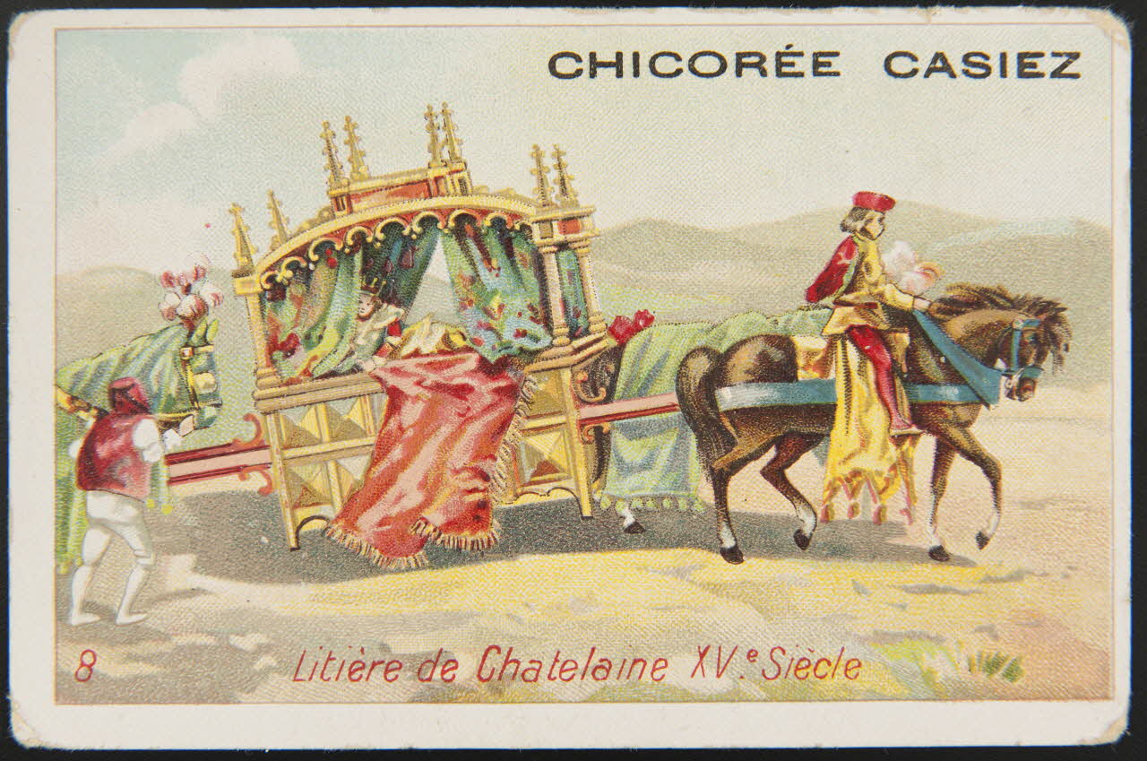 carte réclame chromo Paris 1870 1996.40.783.7 Photo