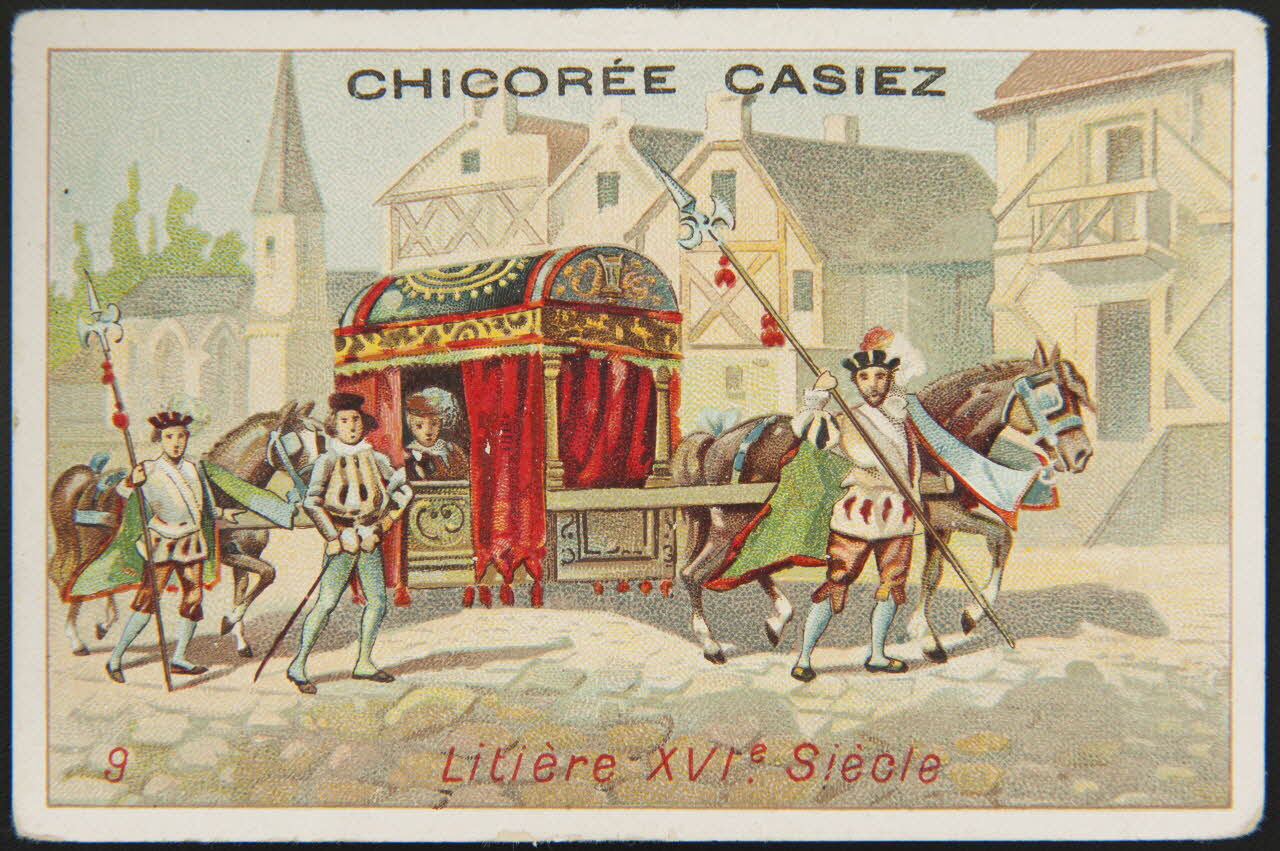 carte réclame chromo Paris 1870 1996.40.783.8 Photo