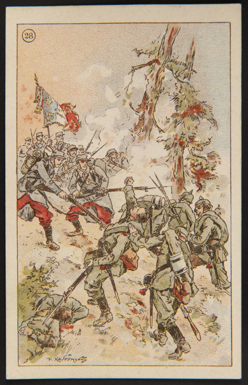 Fernand Nathan carte réclame chromo Paris 1918 1996.40.791.15 Photo