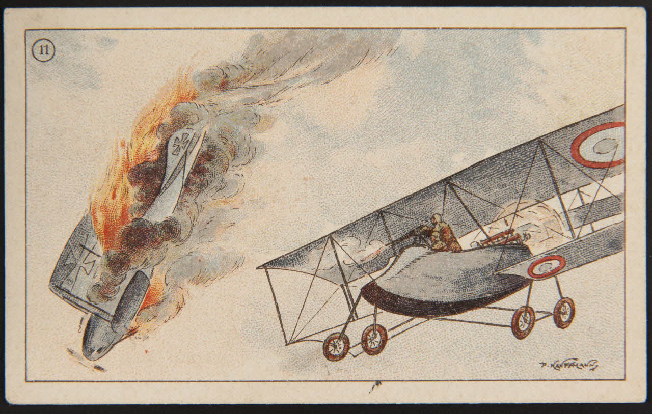 Fernand Nathan carte réclame chromo Paris 1918 1996.40.791.5 Photo