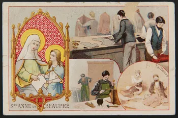 carte réclame chromo Paris 1910 1996.40.798.1  Photo