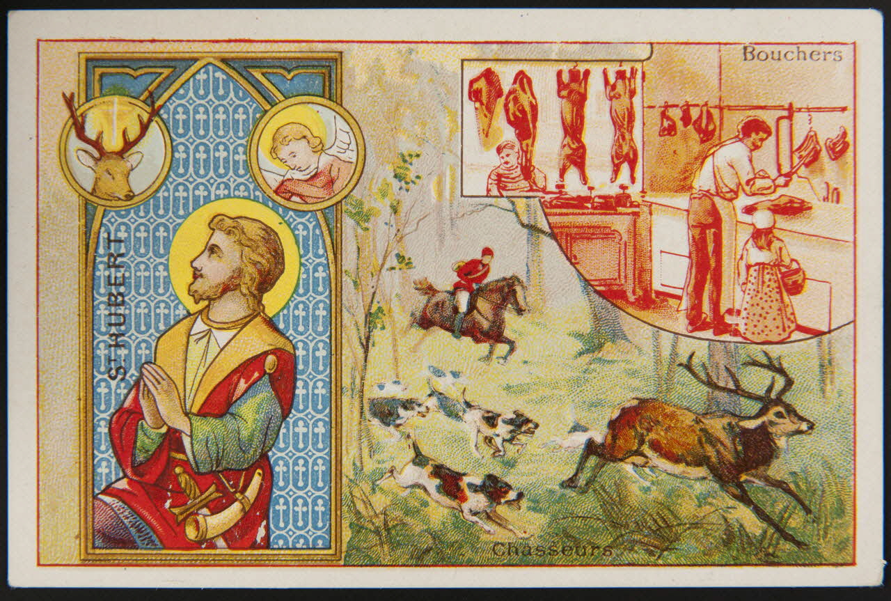 carte réclame chromo Paris 1910 1996.40.798.10 Photo