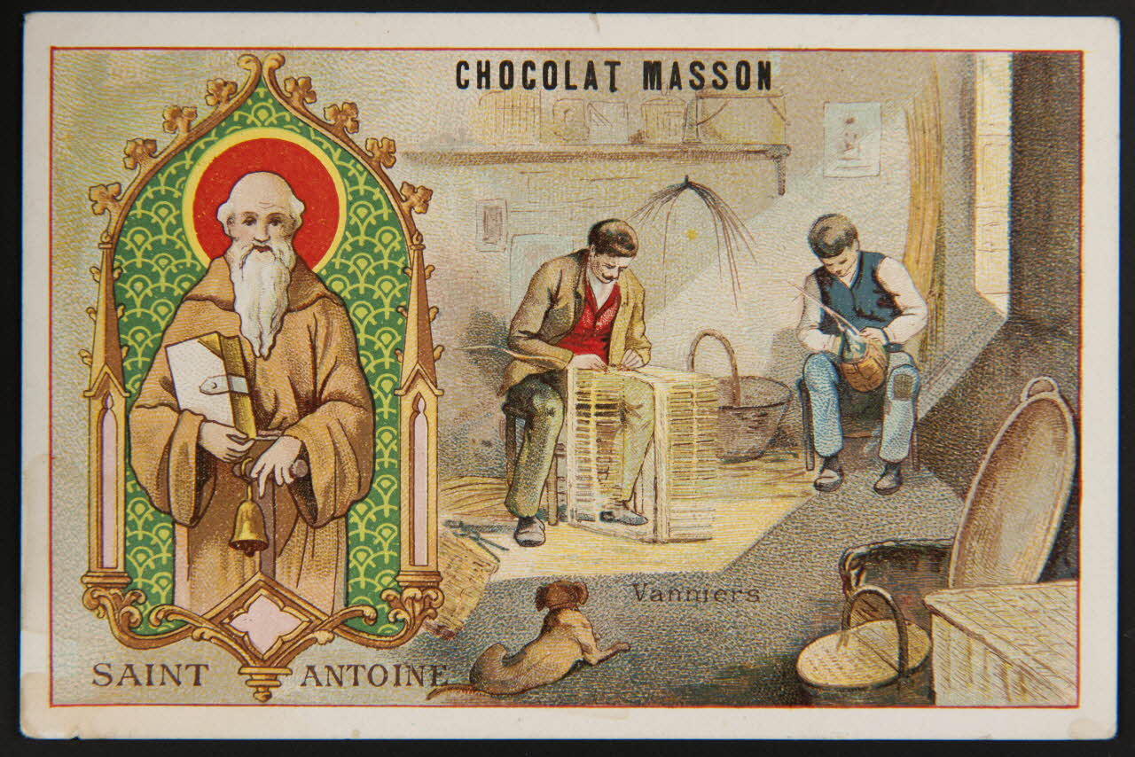 carte réclame chromo Paris 1910 1996.40.798.2 Photo