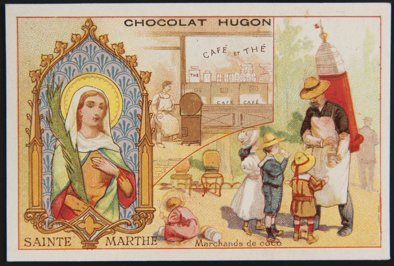 carte réclame chromo Paris 1910 1996.40.798.20 Photo