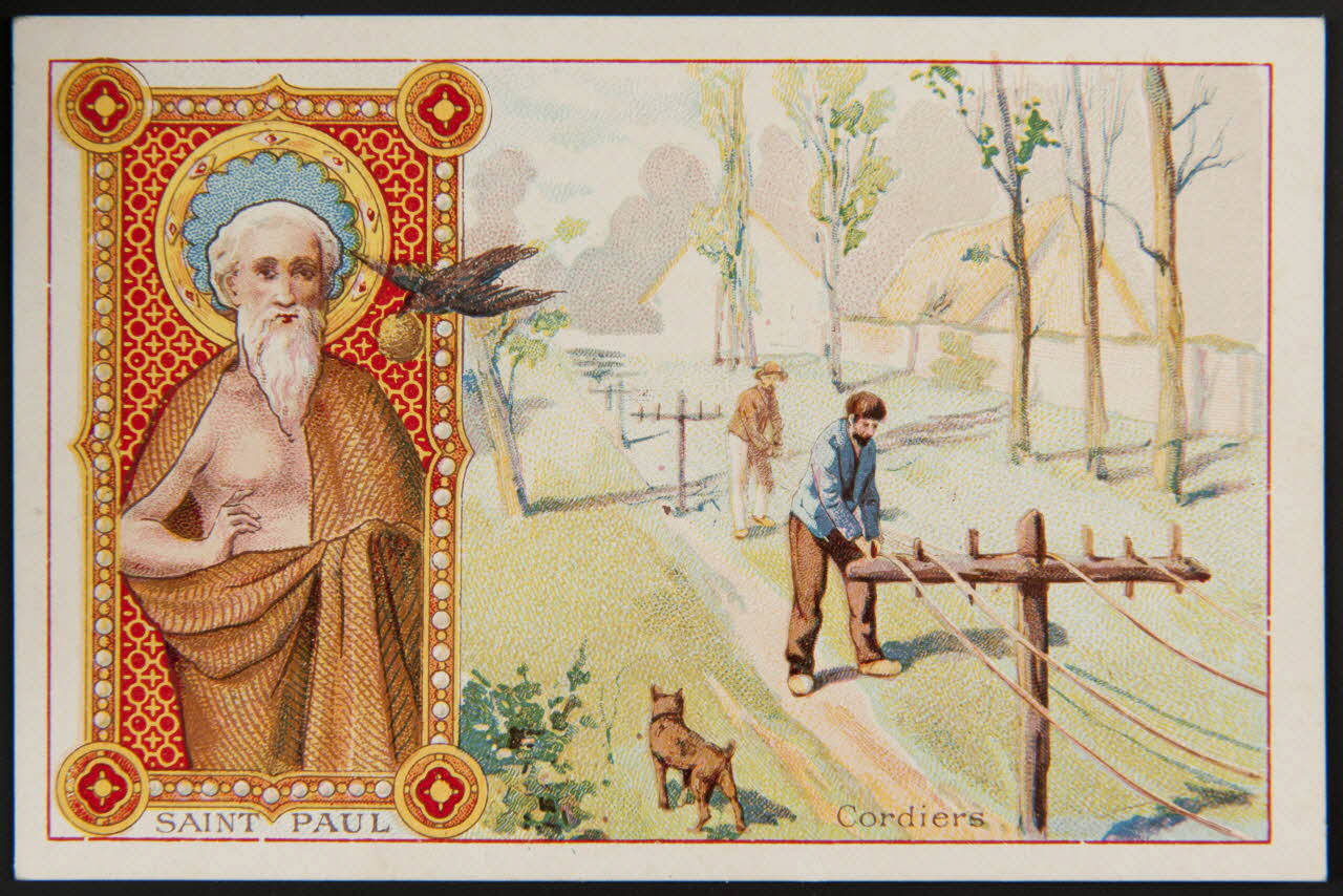 carte réclame chromo Paris 1910 1996.40.798.24 Photo