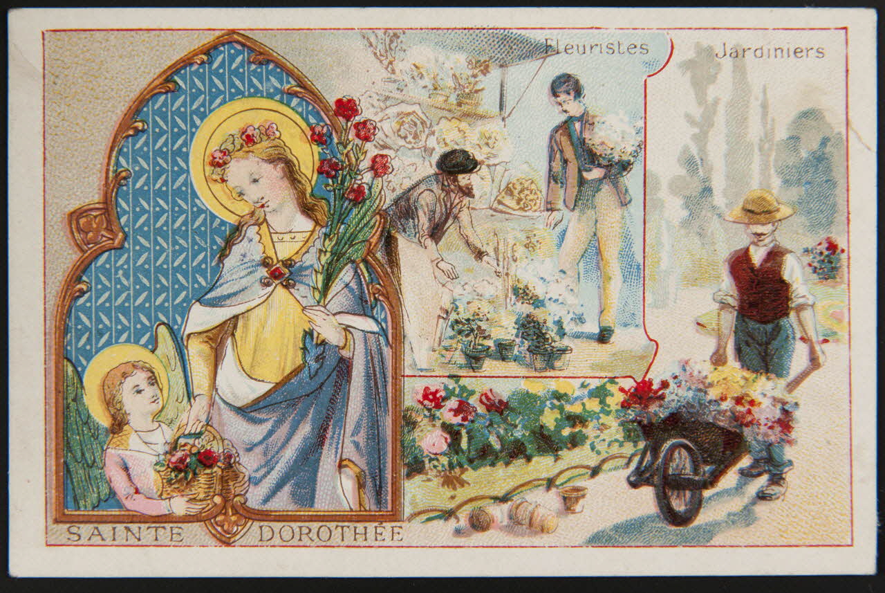 carte réclame chromo Paris 1910 1996.40.798.7 Photo