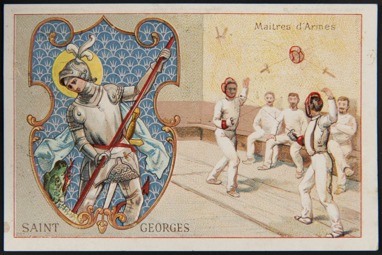 carte réclame chromo Paris 1910 1996.40.798.9 Photo